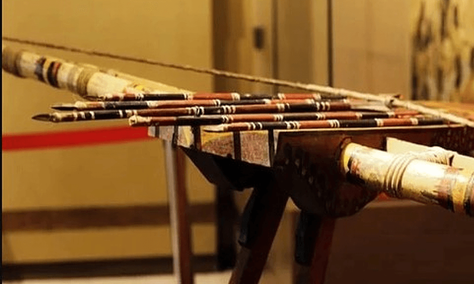 Die berühmte Armbrust und der Bogen aus Vietnam