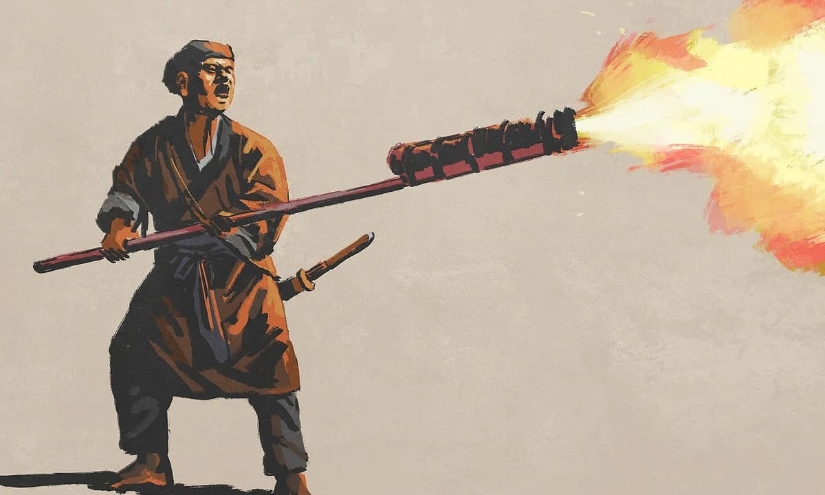 Feuer-Waffen verändern den Krieg in Dai Viet