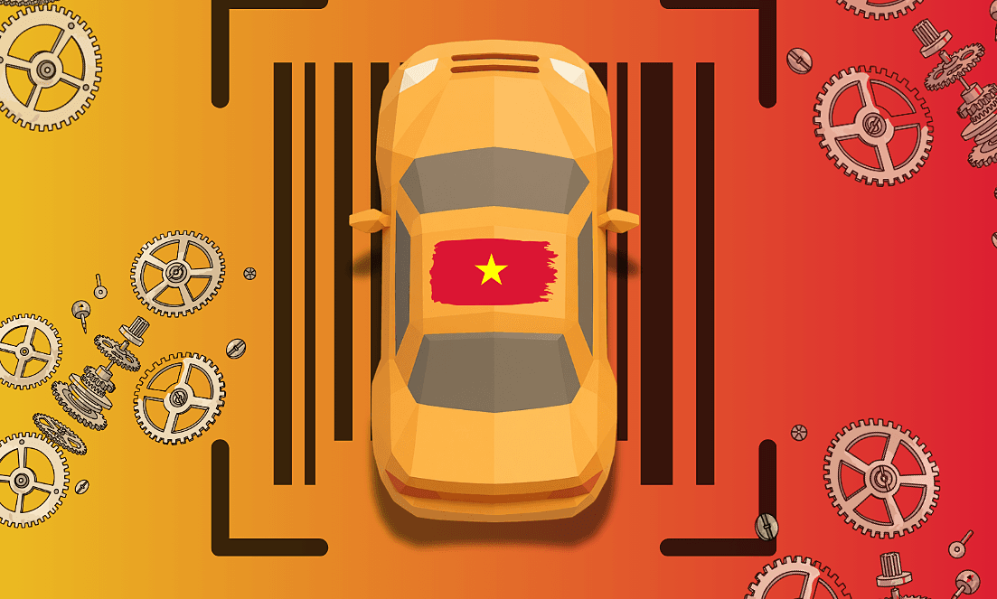 Wie viele Autoteile kommen aus Vietnam?