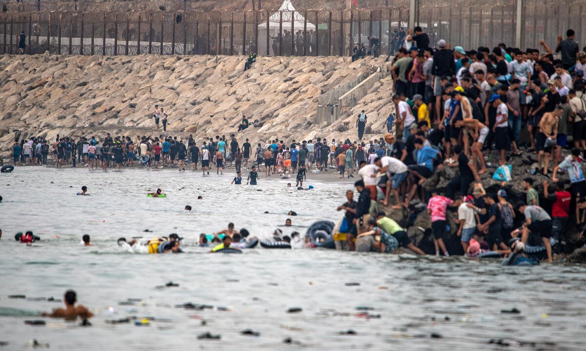 Tragödie in Ceuta wegen falscher Nachrichten