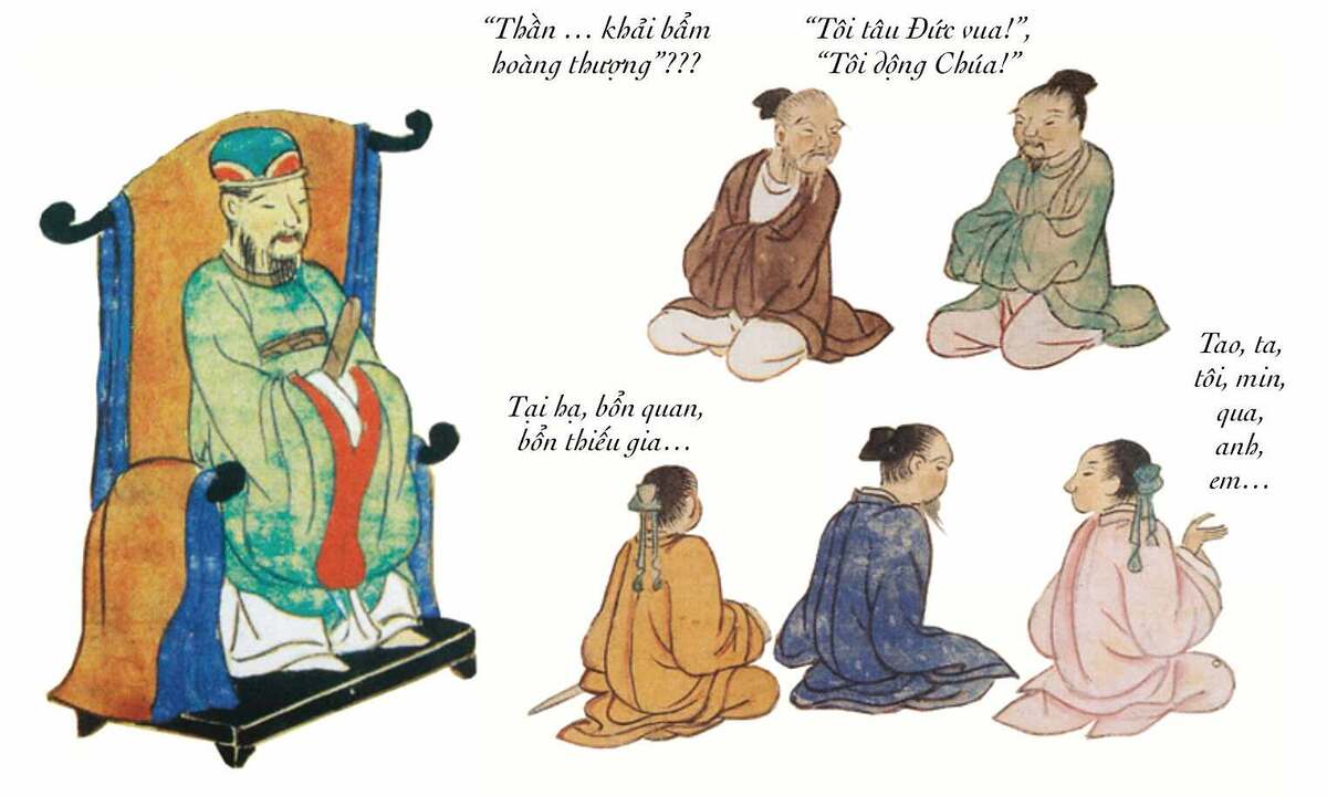 Haben Vietnamesen früher wie in China-Filmen gesprochen?