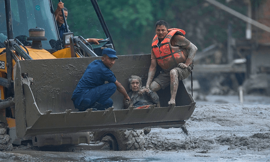 Flut in Nepal und Klimagerechtigkeit