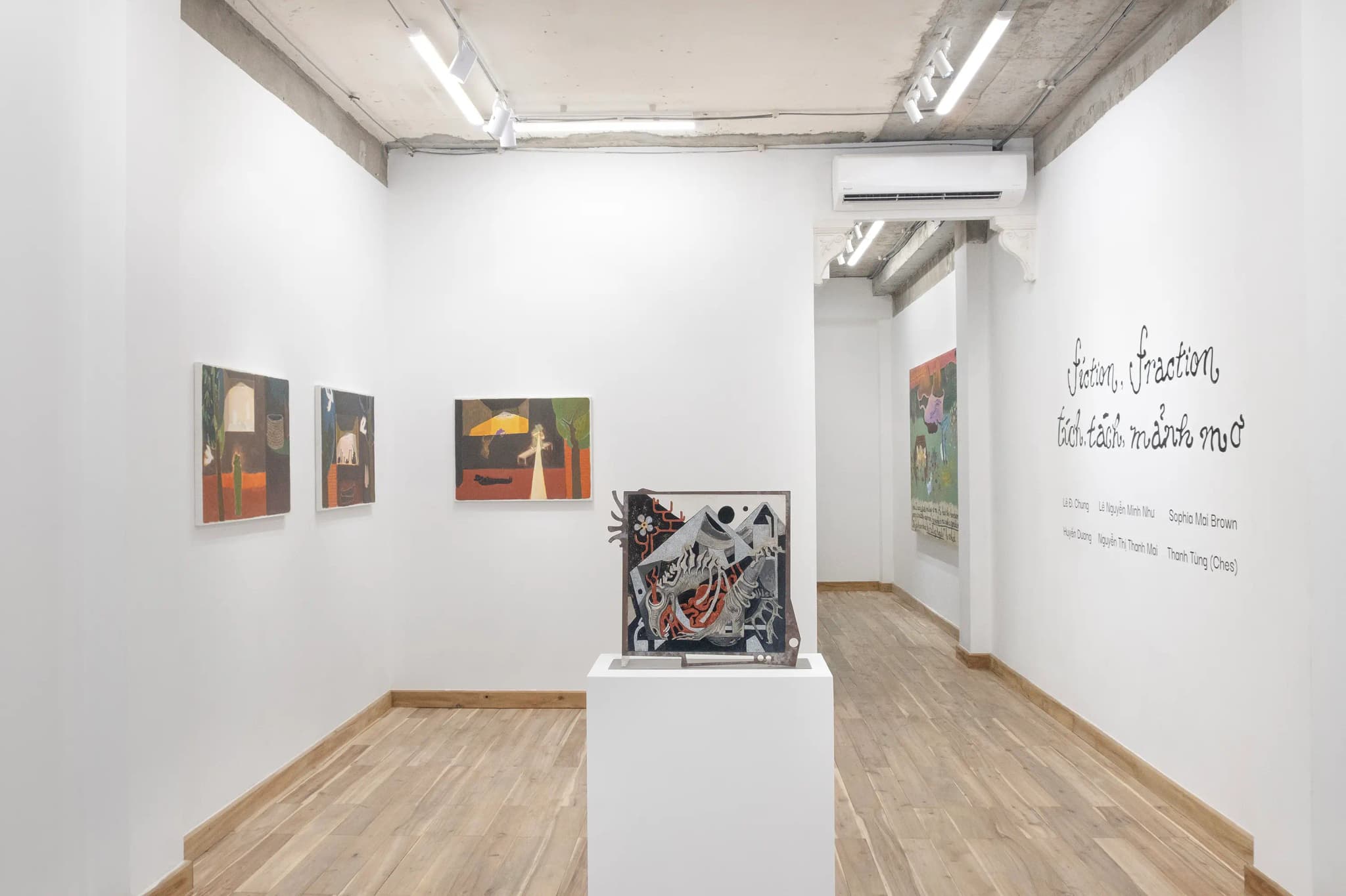 Gruppen-Ausstellung in Saigon mit sechs Künstlern